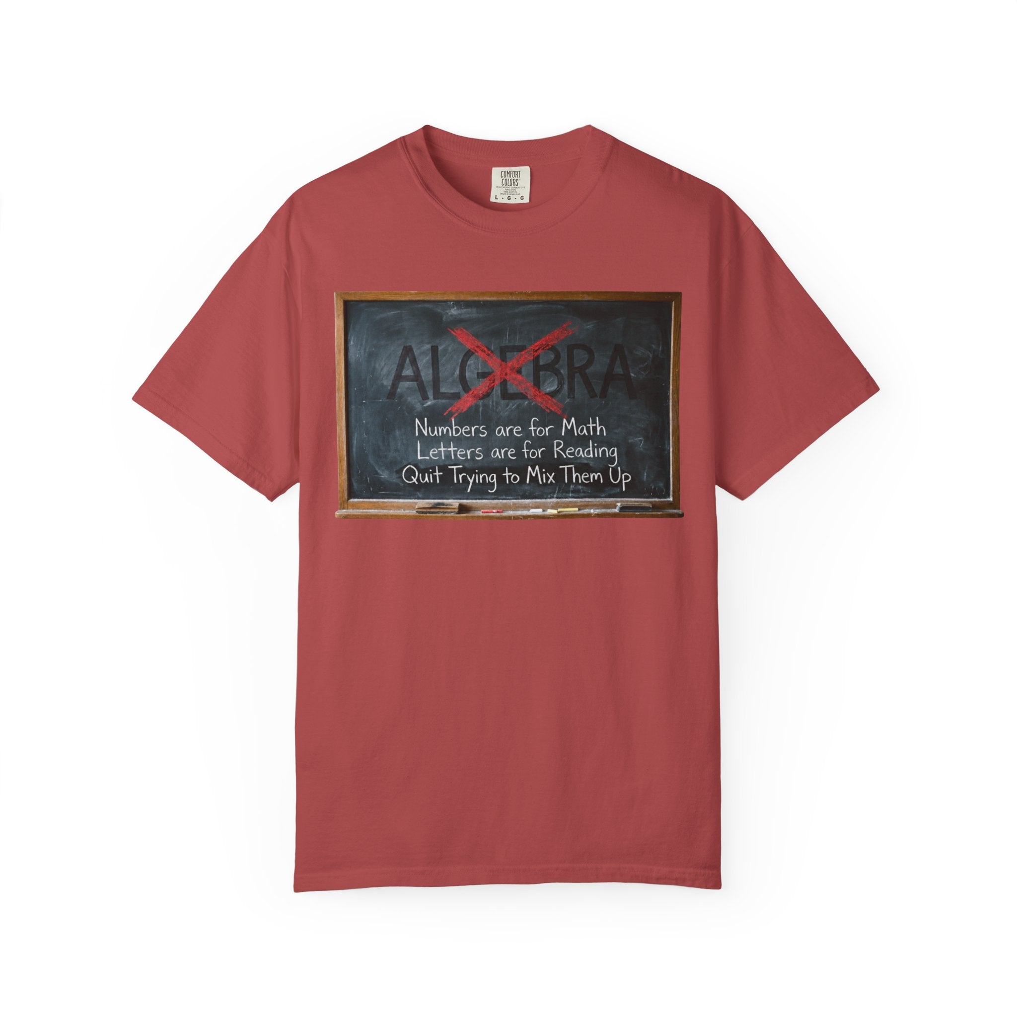 "Algebra" Unisex Garment-Dyed Tee