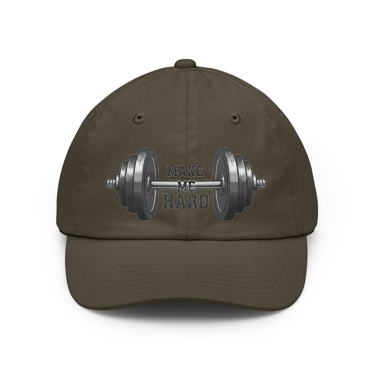Color: Olive | Make Me Hard - Morning Demands | Dad Hat — AttitudeShirts
