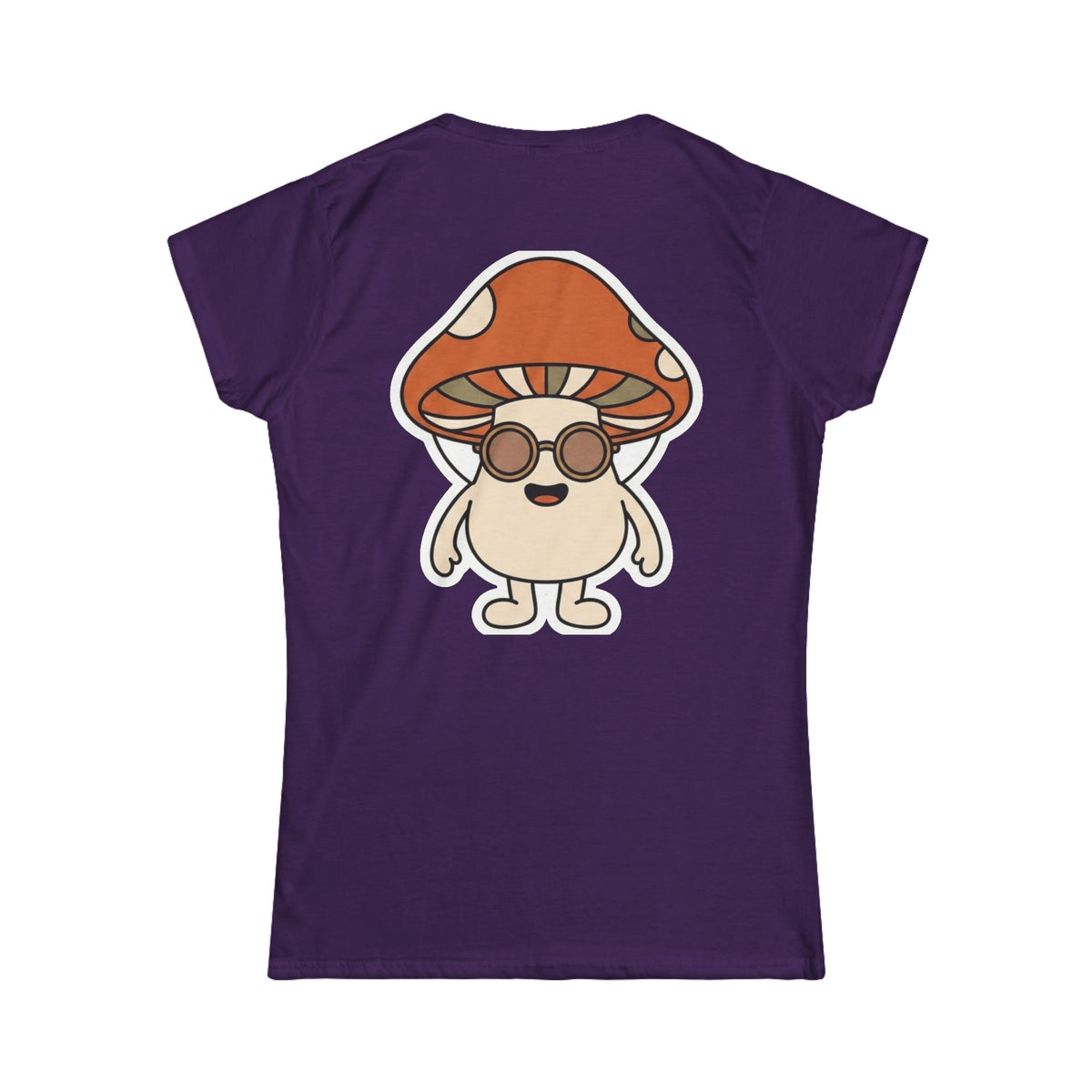 Color: Purple | Shroom Man Women's Tee