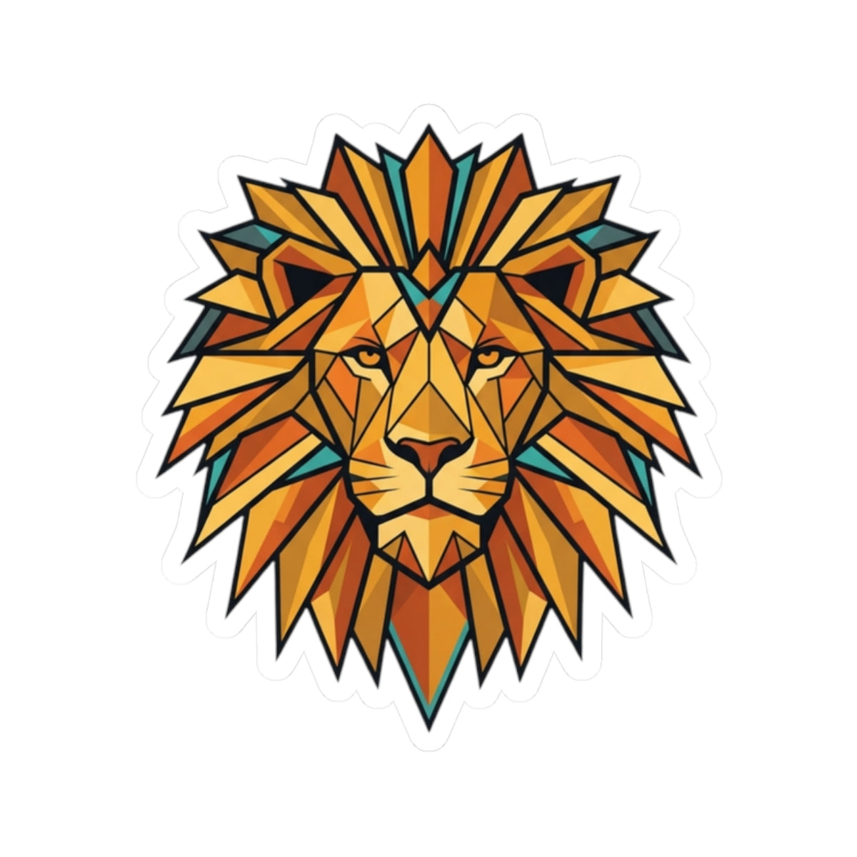 "Leo The Solar Lion" Sticker — Main
