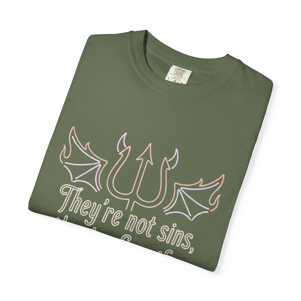"Infernal Rewards Program" Unisex Garment-Dyed T-shirt