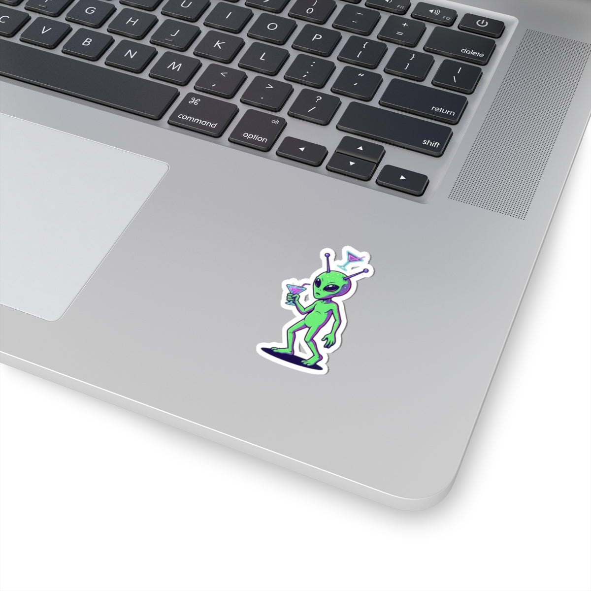 "Drunk Alien" Sticker — Main