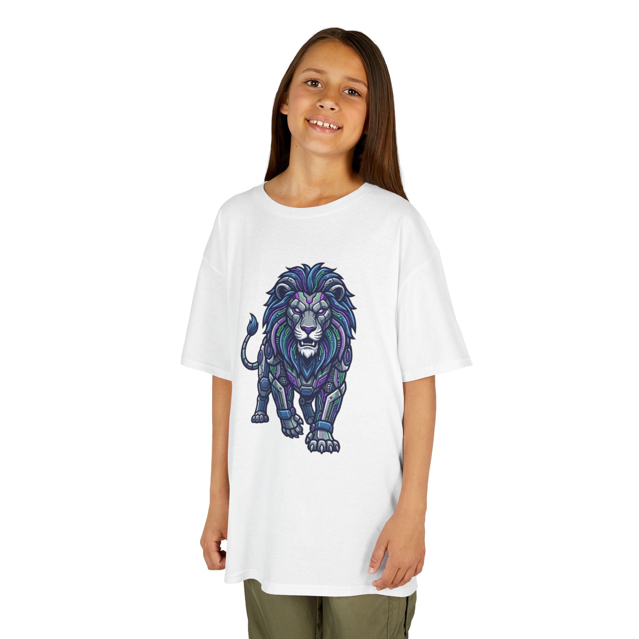 "Cyber Lion" Kids Tee