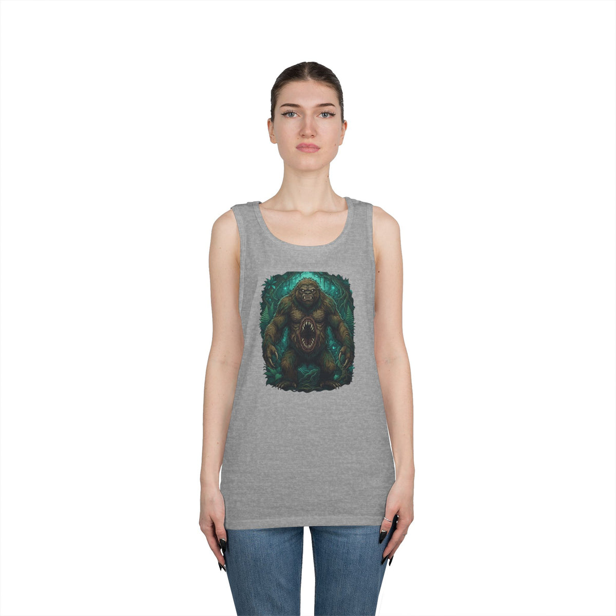Color: Sport Grey | Mapinguari (Amazon Rainforest) Tank Top