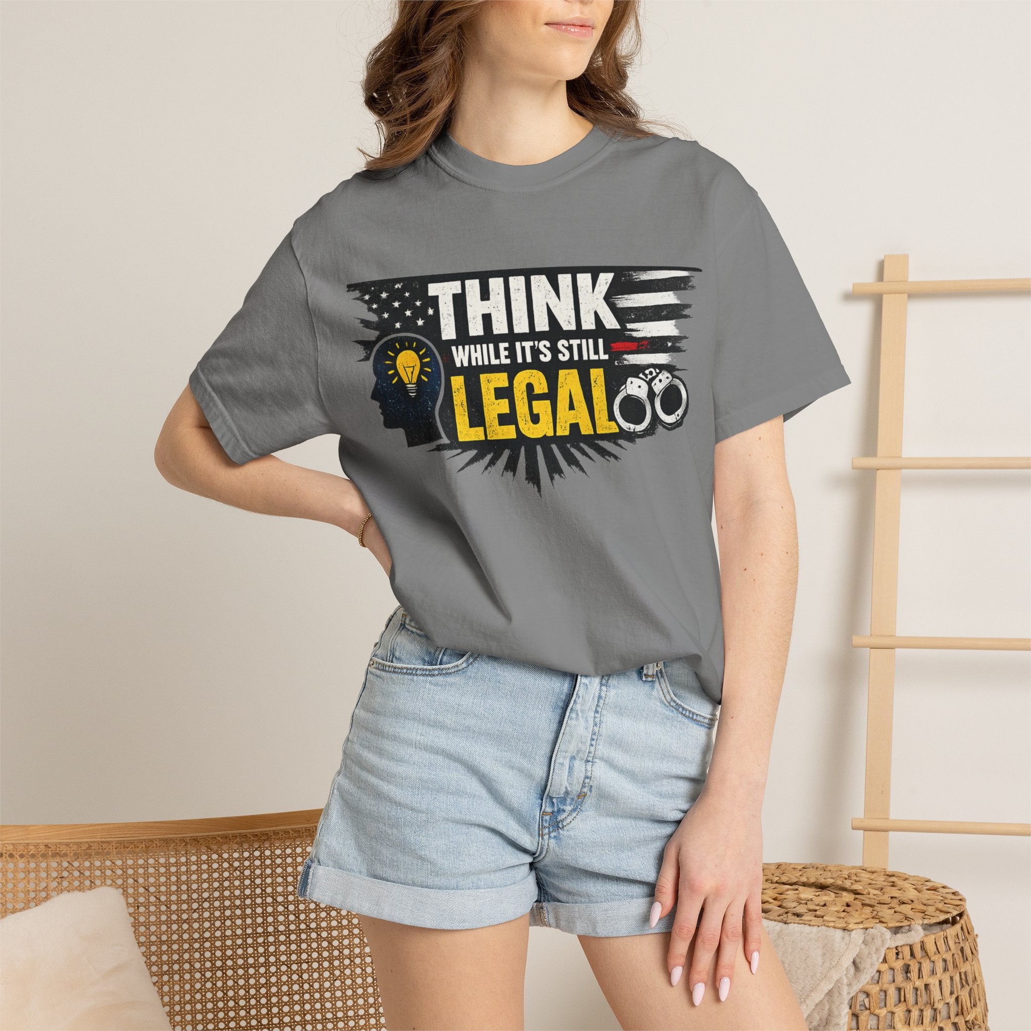 "The Endangered Species Act (For Your Brain)" Unisex Garment-Dyed T-shirt