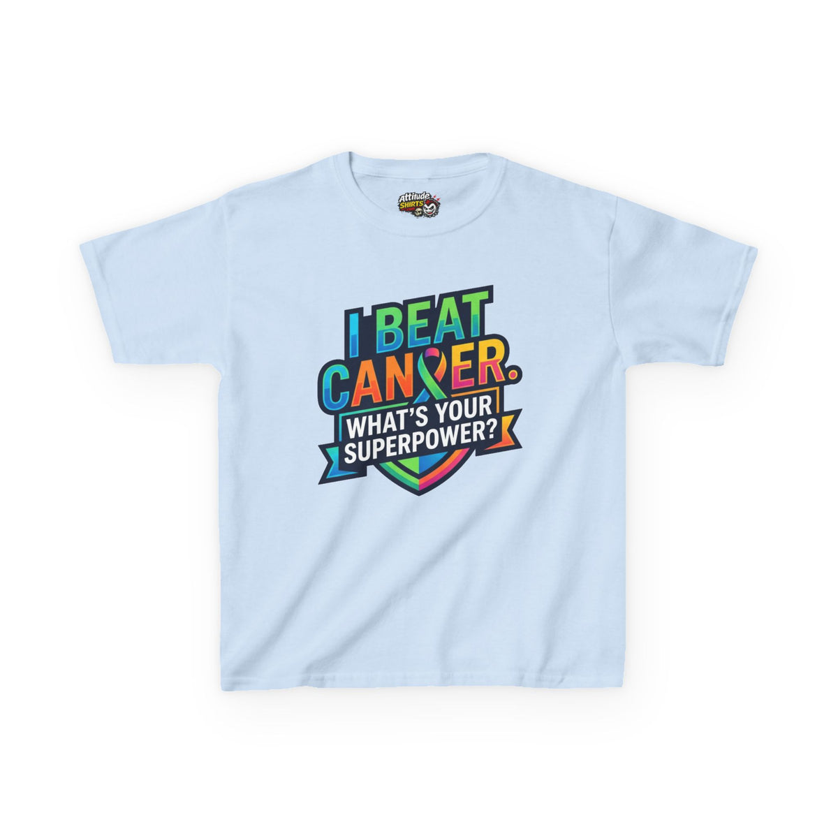 I Beat Cancer - What is Your Superpower Kids Tee