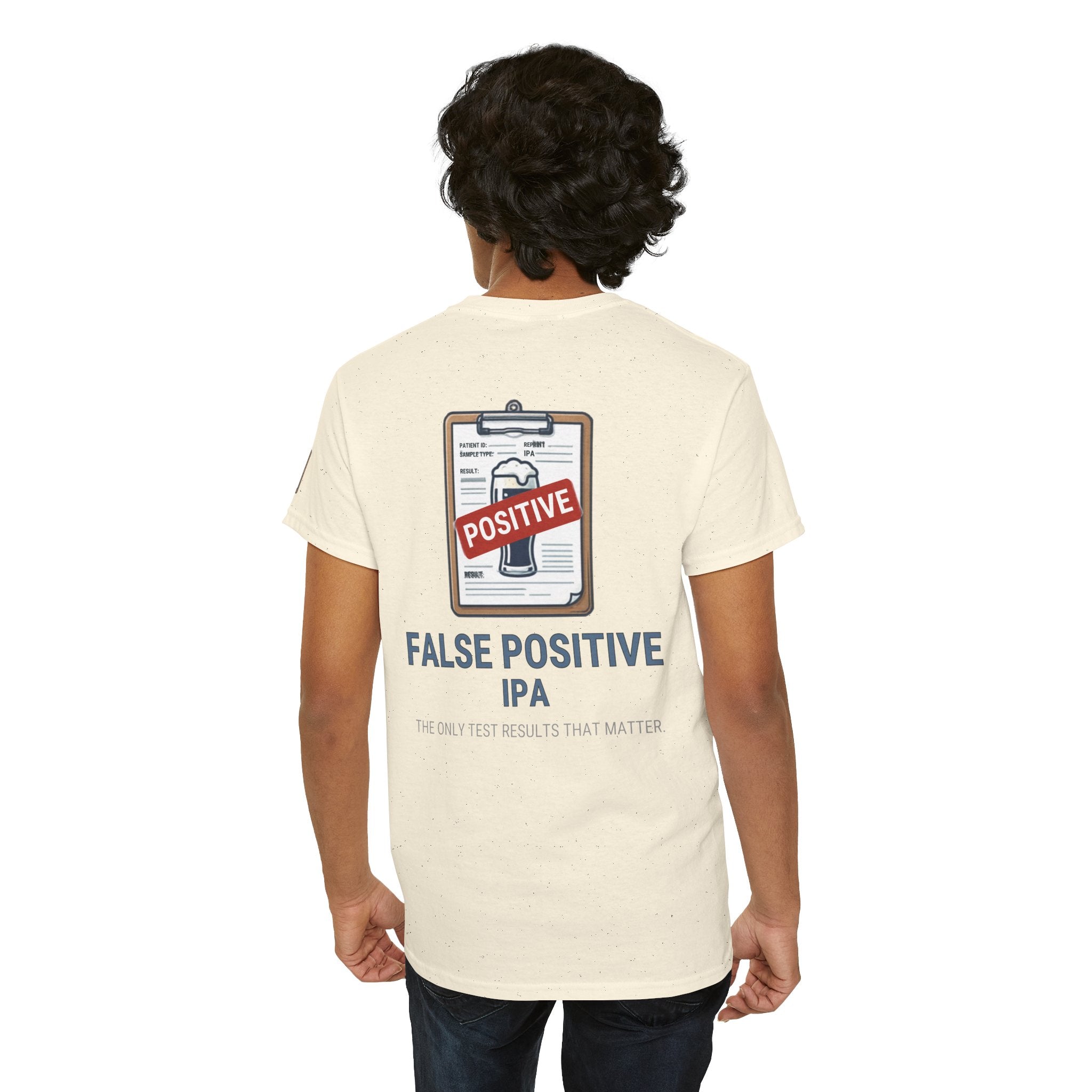 "False Positive IPA" Premium Graphic Tee
