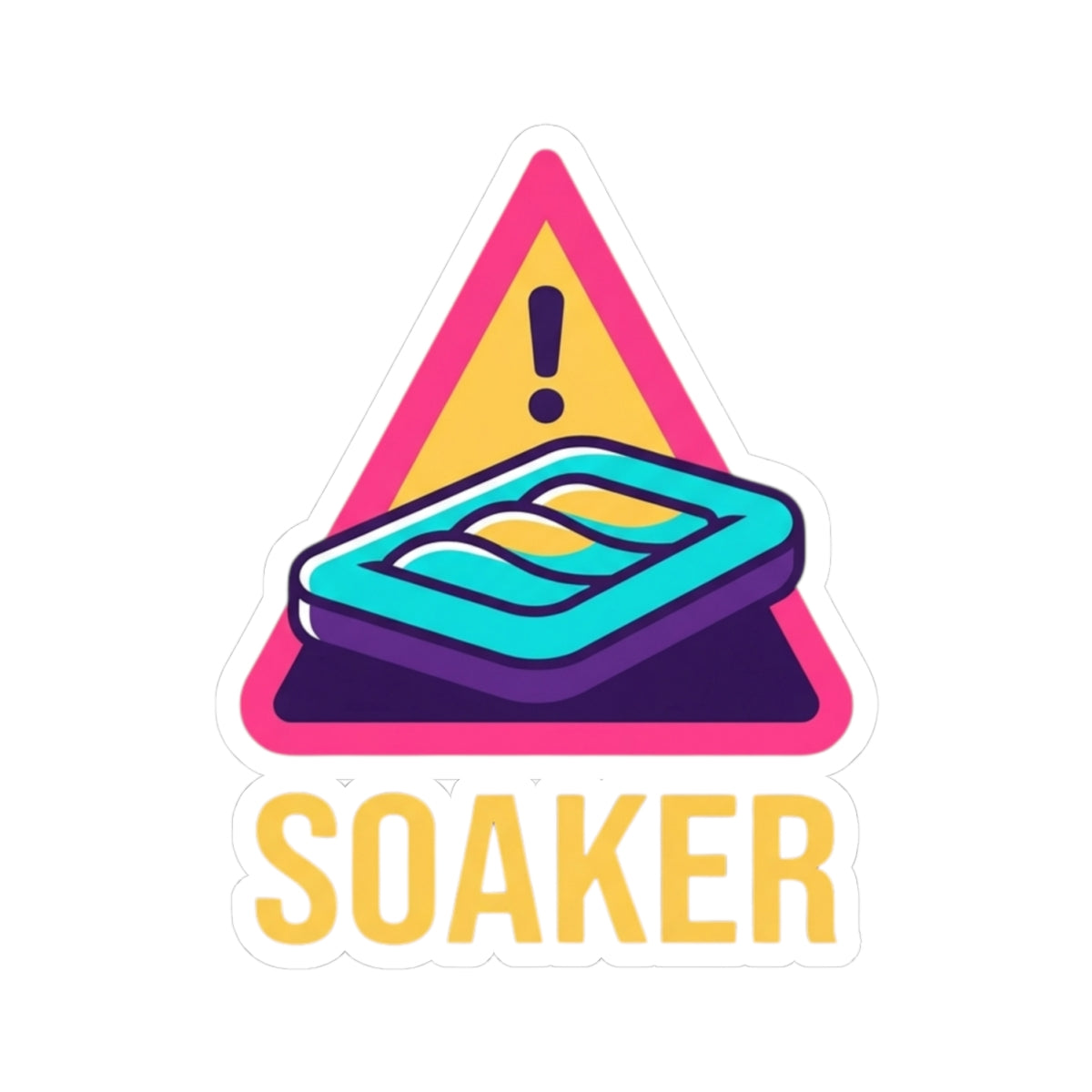 "Professional Soaker" Sticker