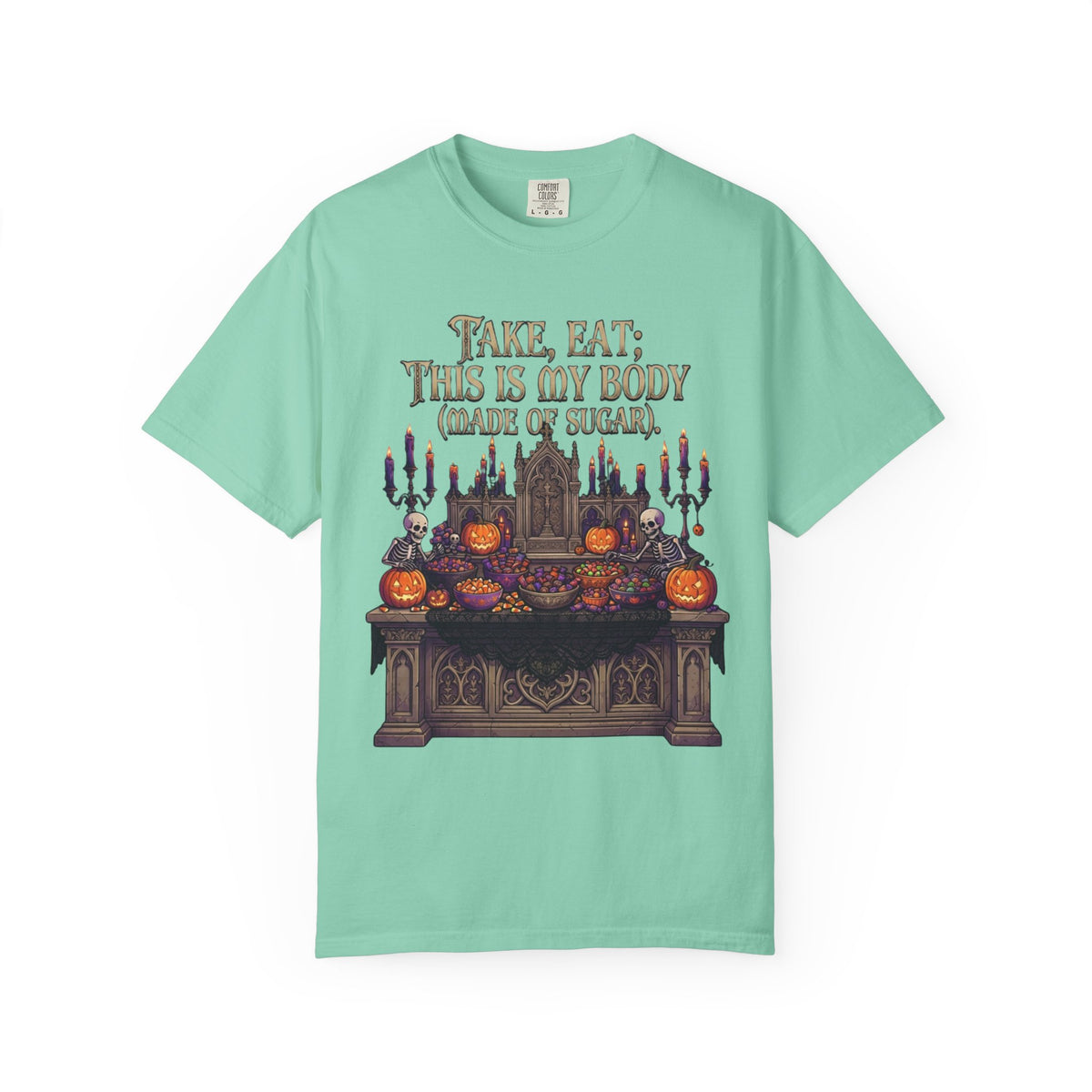Color: Island Reef | This Is My Body Unisex Garment-Dyed Tee