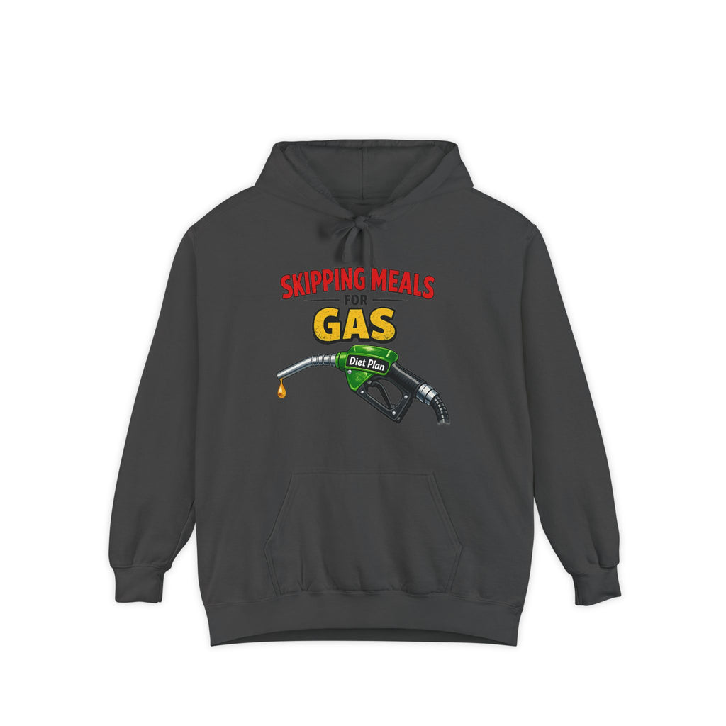 My Gas Diet Plan | Garment-Dyed Hoodie — AttitudeShirts