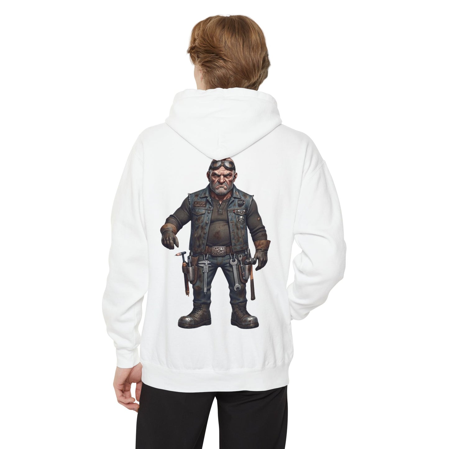"Axel" Garment-Dyed Hoodie