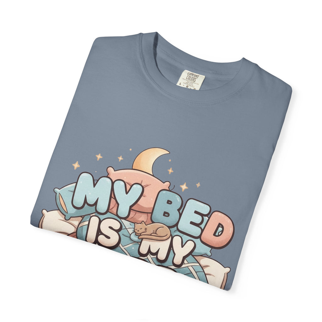 Bed > People: A Love Story | Garment-Dyed Tee — AttitudeShirts
