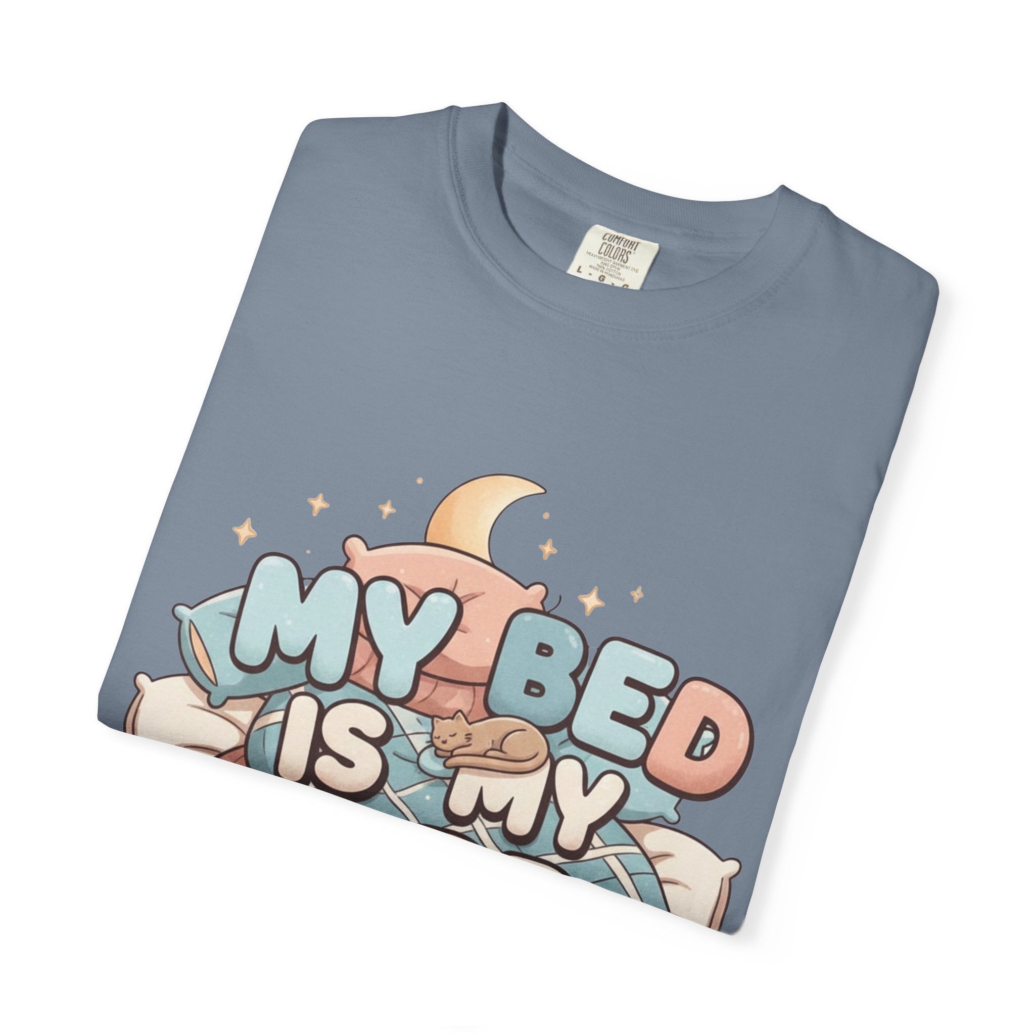 Bed > People: A Love Story | Garment-Dyed Tee — AttitudeShirts