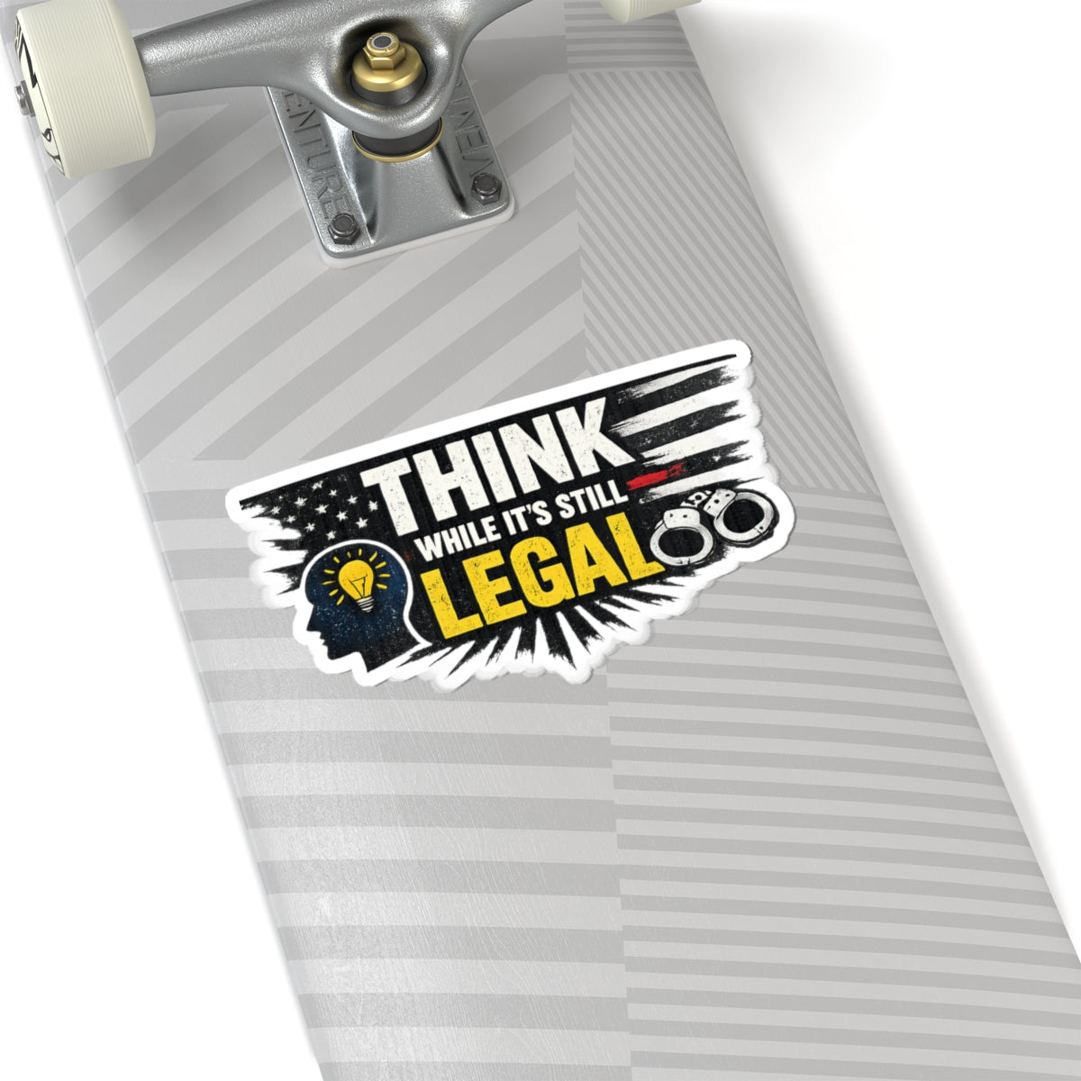 "Think" Sticker — Main