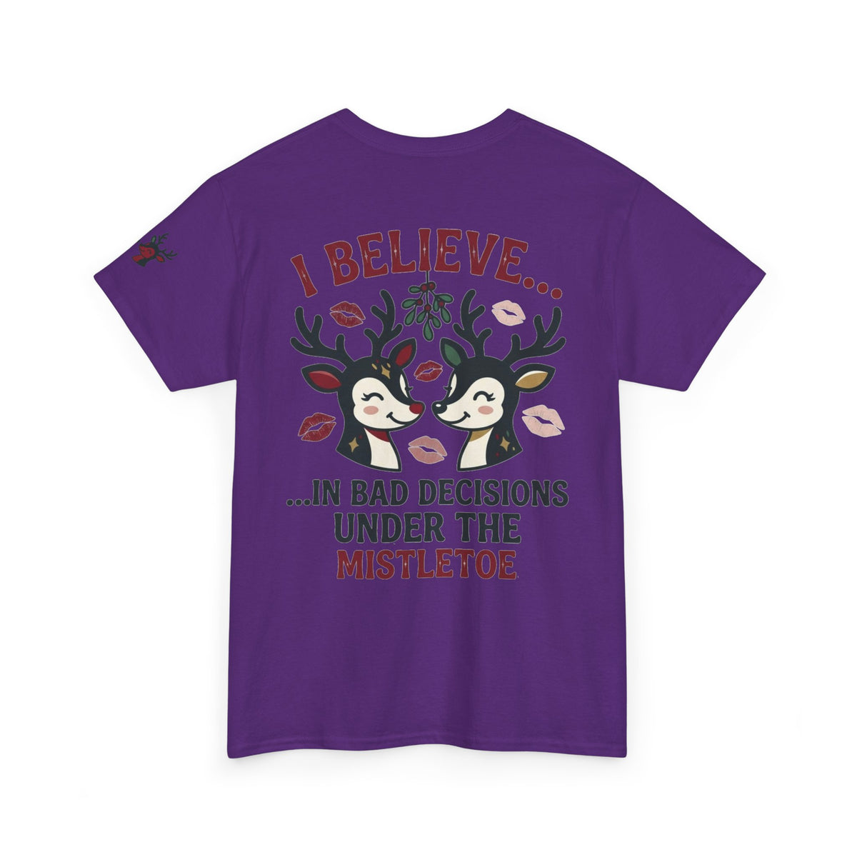 "Bad Decisions Under the Mistletoe" Premium Graphic Tee
