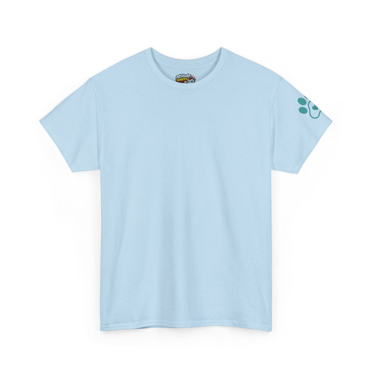 Color: Light Blue | Dog Mom Premium Graphic Tee