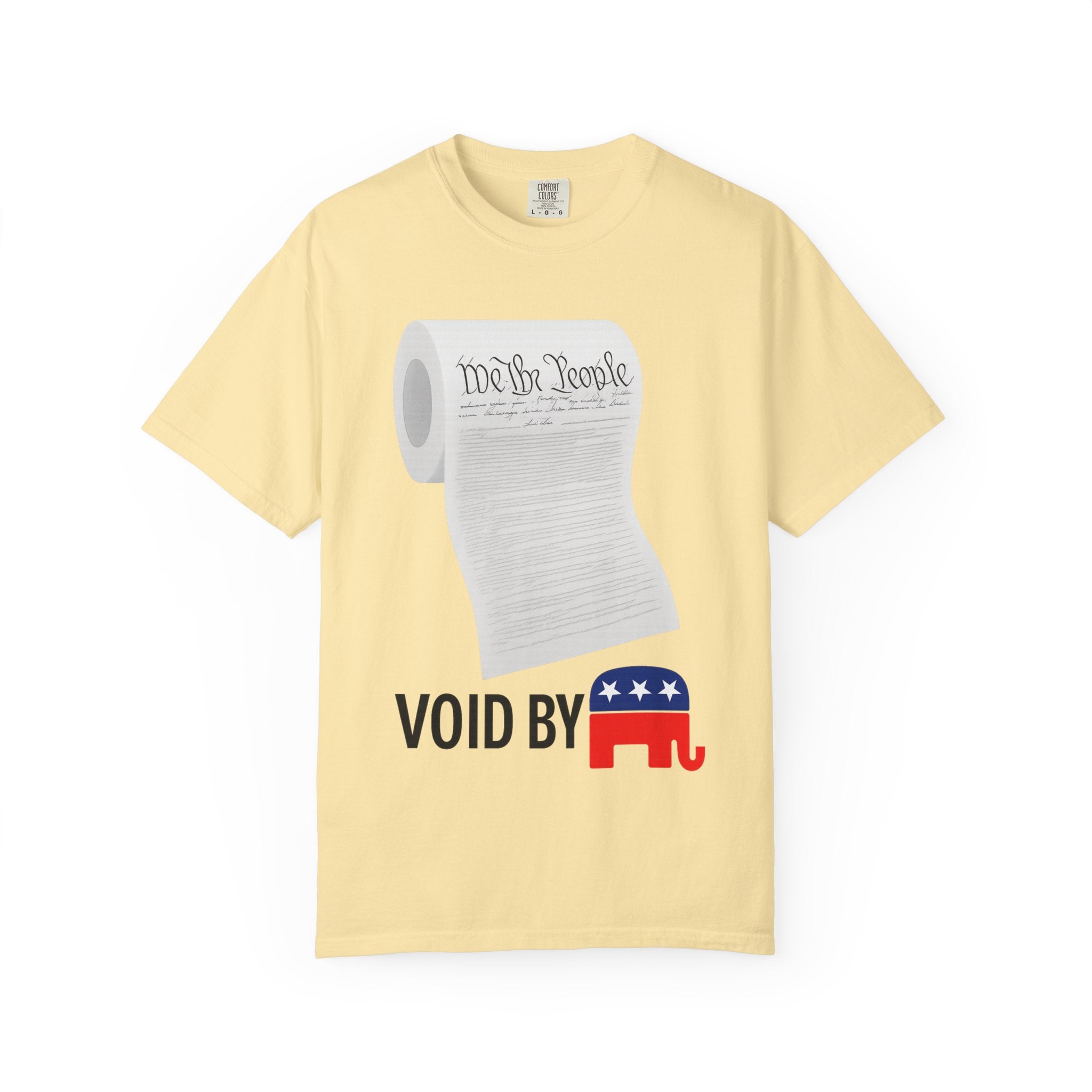 "Constitution Toilet Paper" Unisex Garment-Dyed T-shirt