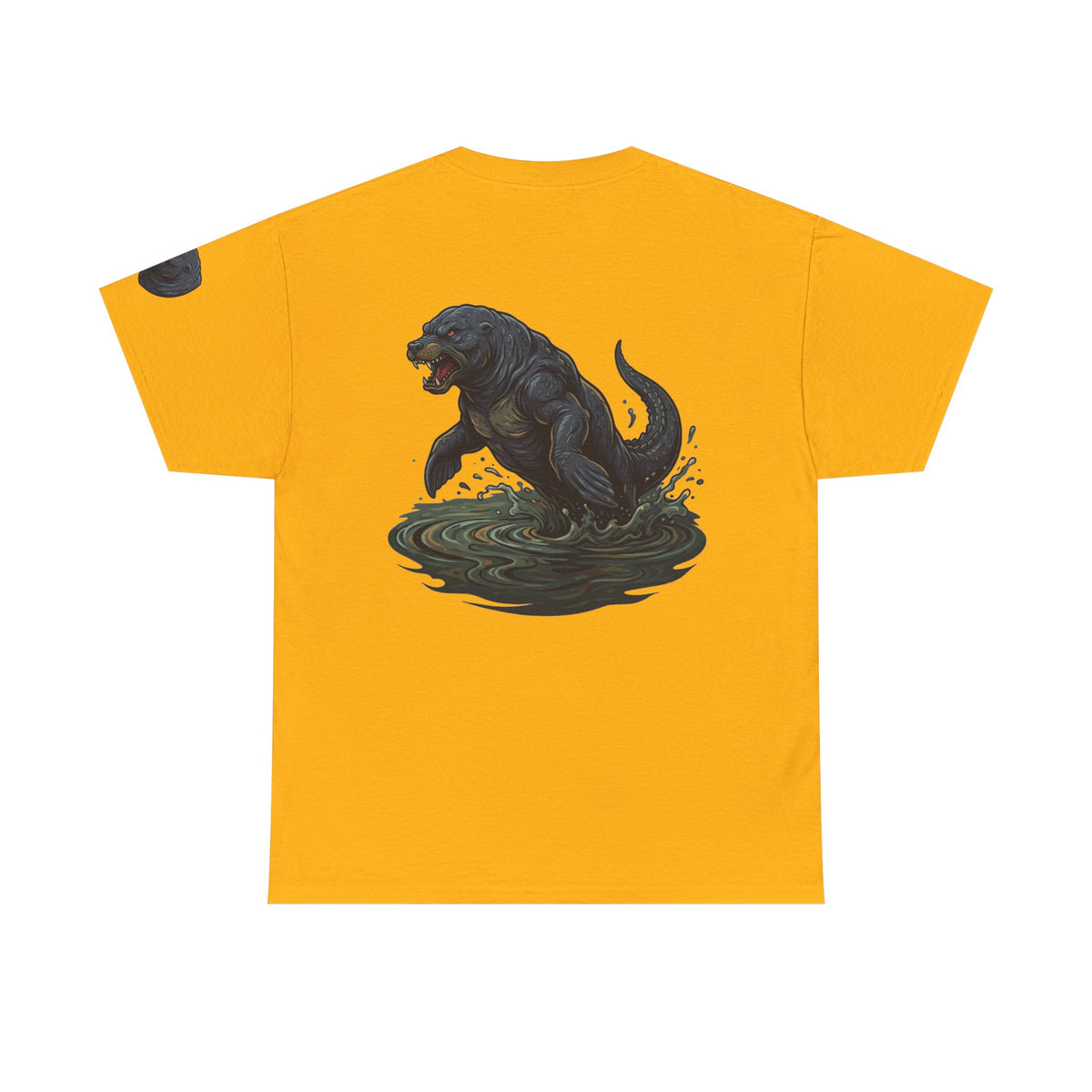 Color: Gold | Bunyip (Australian Aboriginal Mythology) Premium Graphic Tee