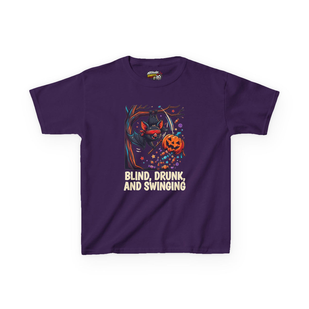 "Blind, Drunk, and Swinging" Kids Tee