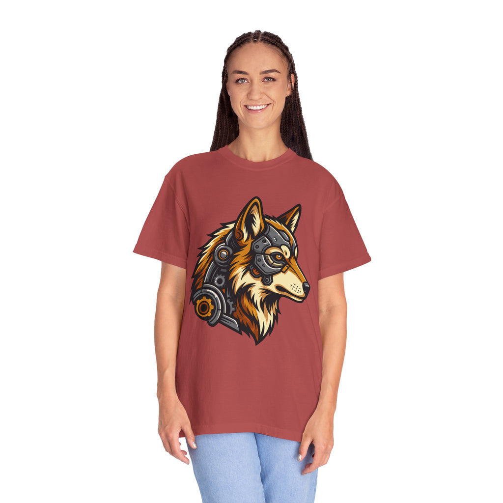"Cyber Dog" Unisex Garment-Dyed Tee