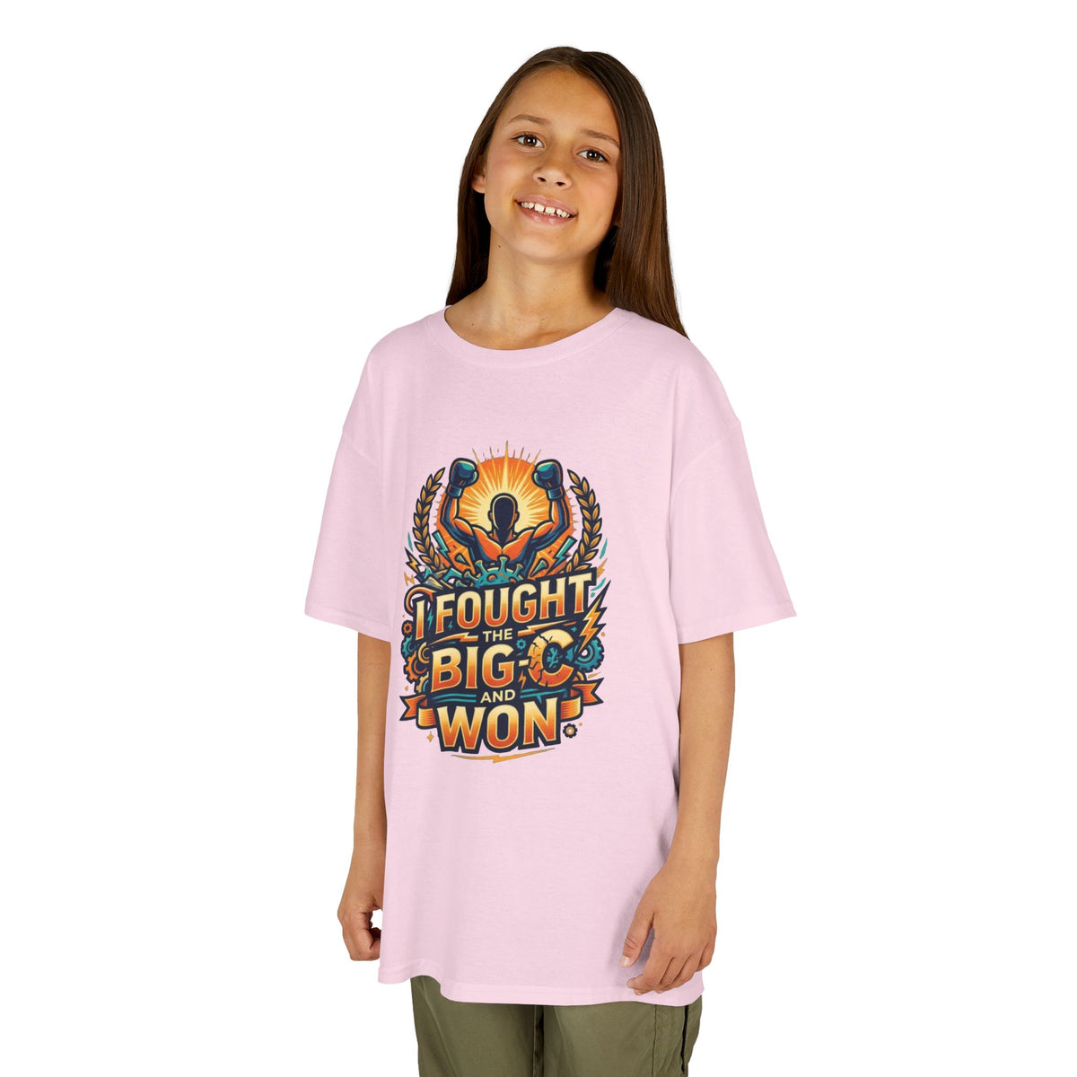"I Fought The Big C and Won" Kids Tee
