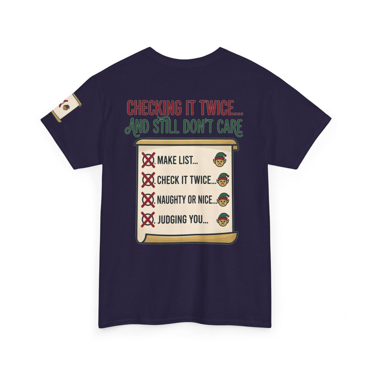 "Checking It Twice" Premium Graphic Tee