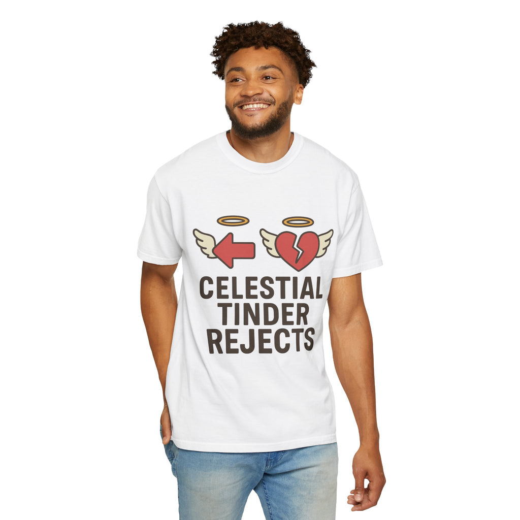 "Celestial Tinde Rejects" Unisex Garment-Dyed T-shirt