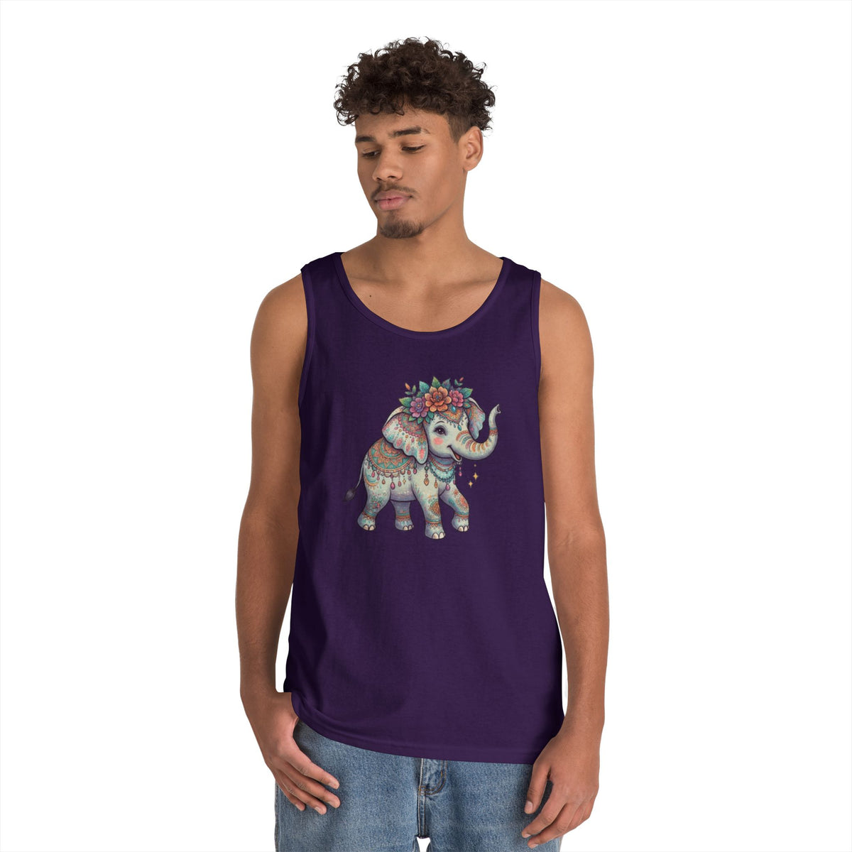 "Hippy Elephant" Tank Top