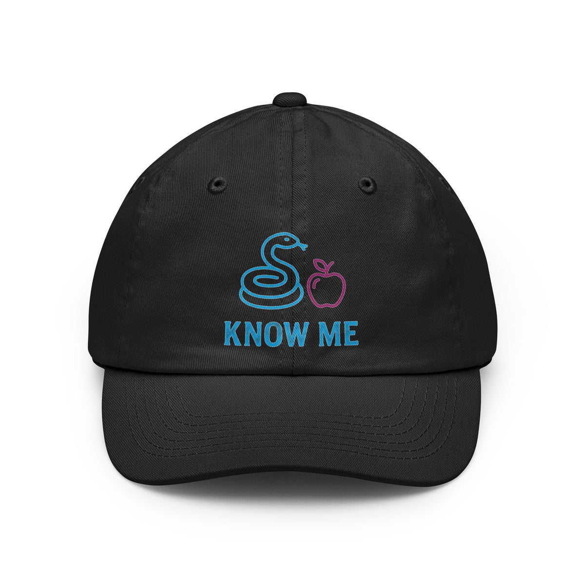 Color: Black | Good Book Series Know Me In The Biblical Sense Dad Hat