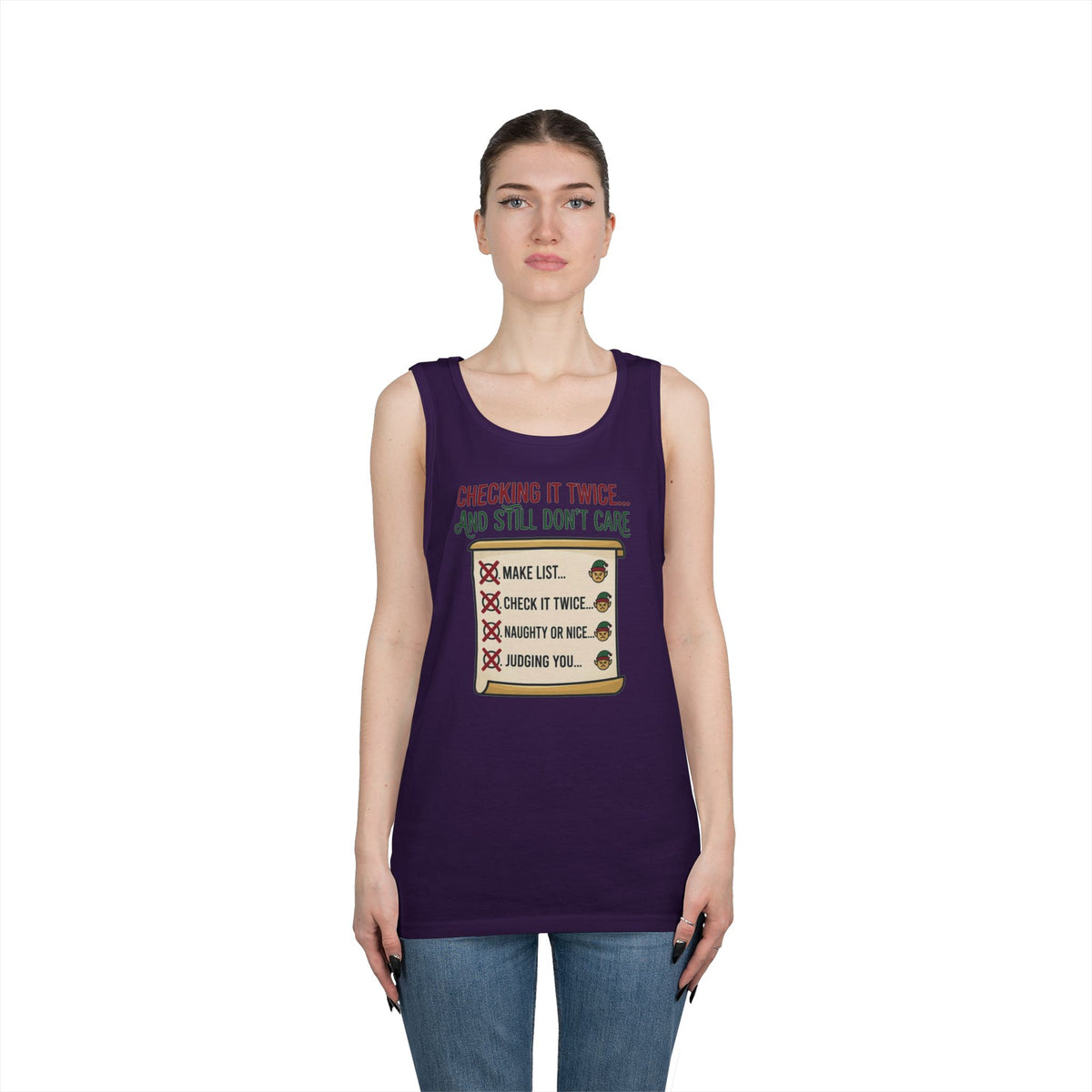 "Checking It Twice" Tank Top