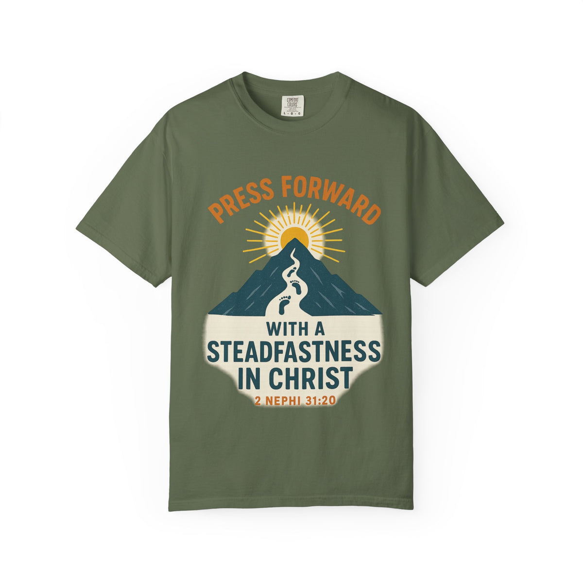 Color: Sage | Disciple of Jesus Christ Unisex Garment-Dyed T-shirt