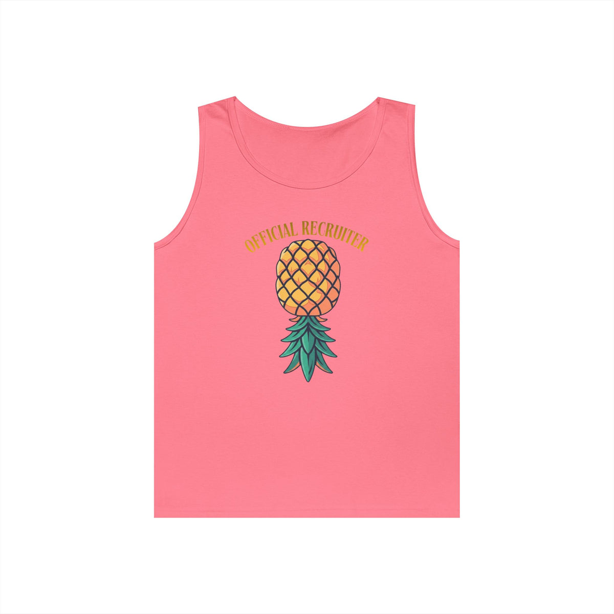 Color: Safety Pink | Official Recruiter Tank Top