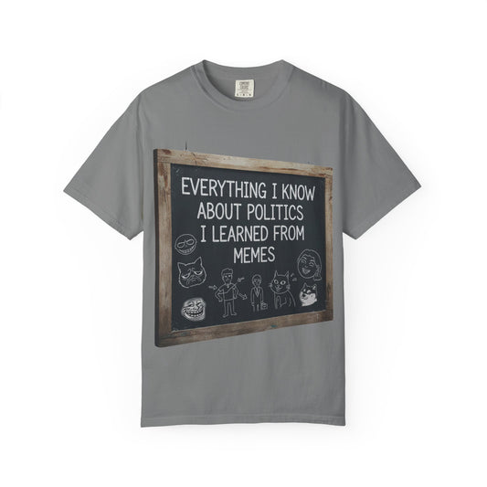 "The Objective Scientist" Unisex Garment-Dyed T-shirt