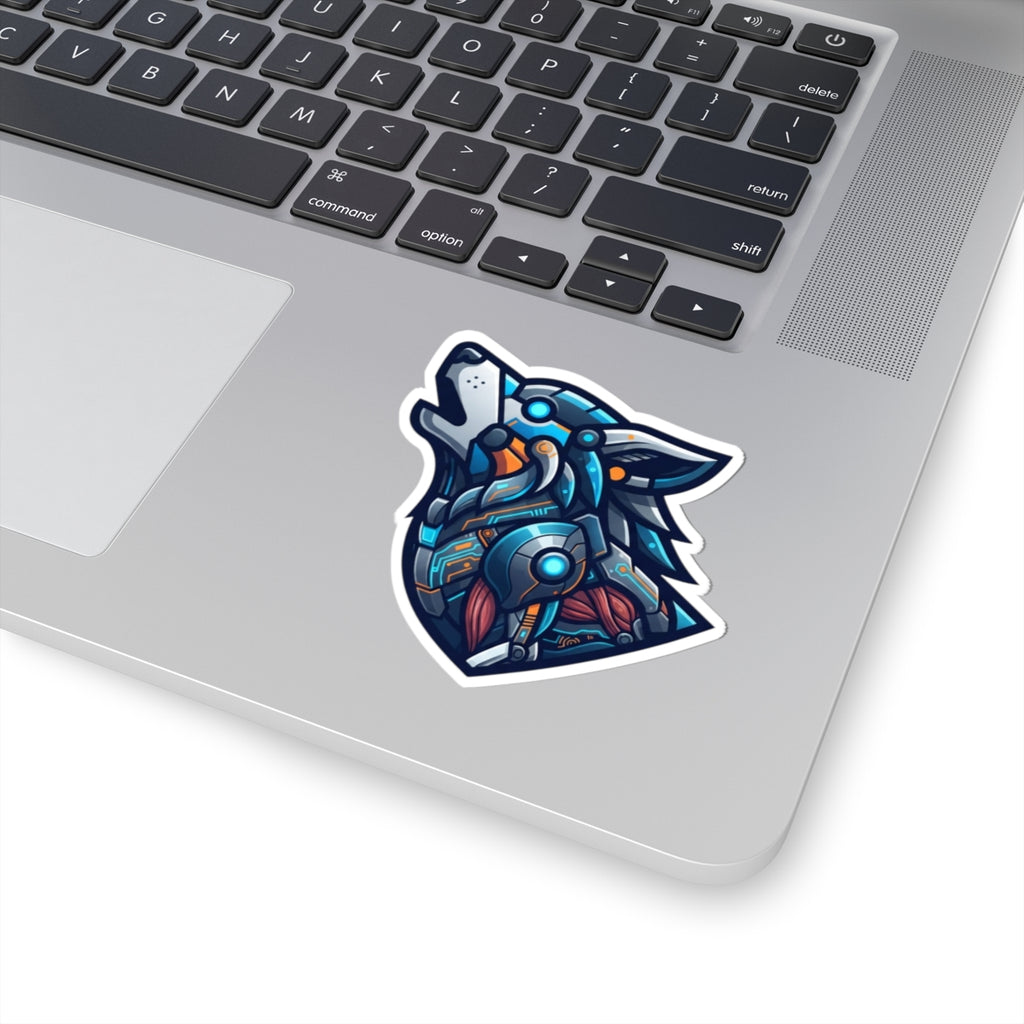 "Cyber Wolf" Sticker