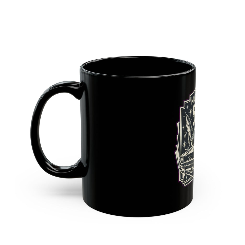 "Made in the 50's" Black Ceramic Mug