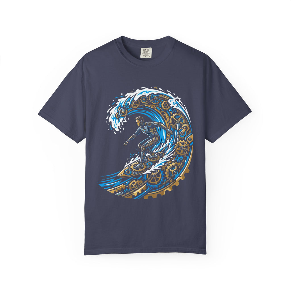 "Time Surfer" Unisex Garment-Dyed Tee