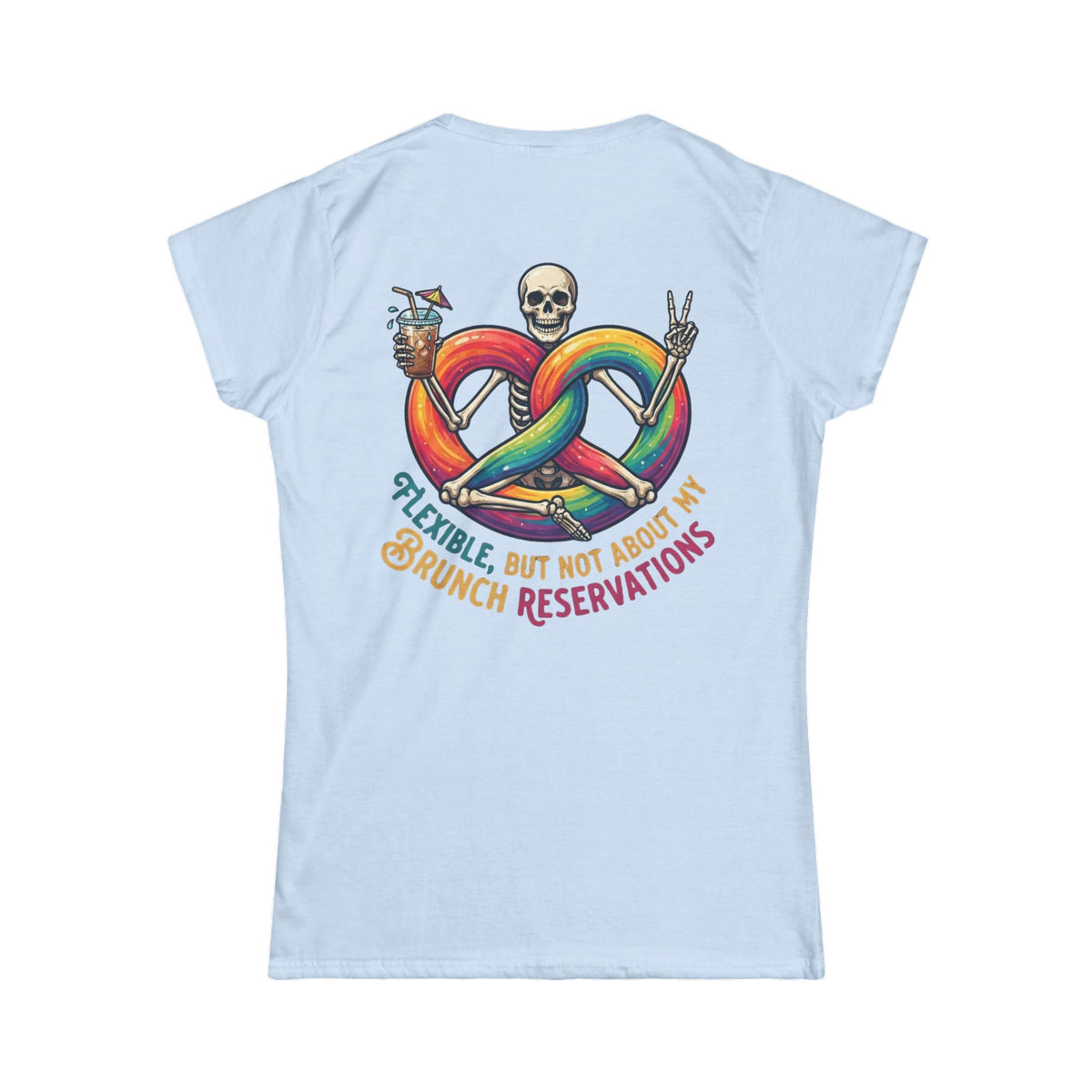 "Flexible But Not About Brunch" Women's Tee