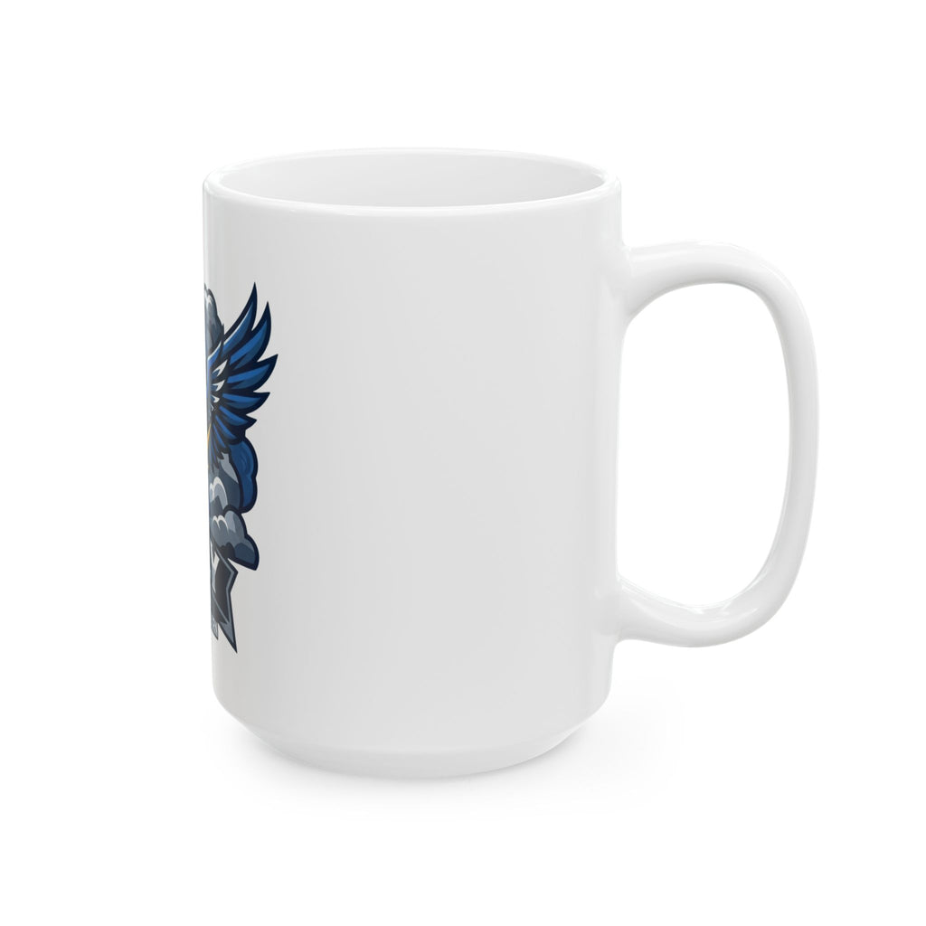 "July Legend" White Ceramic Mug