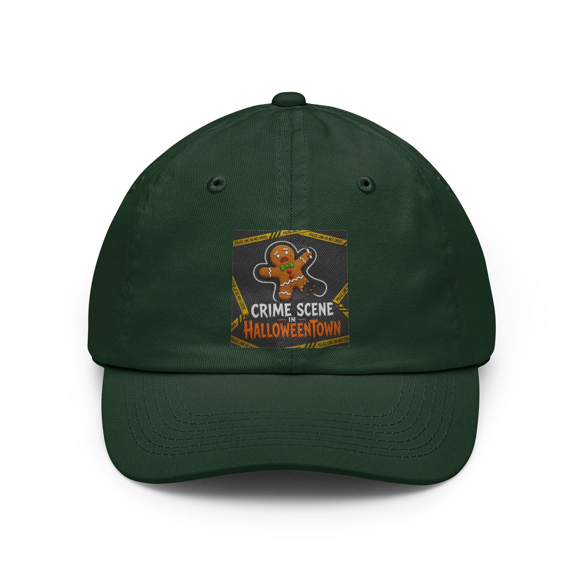 Color: Forest Green | Crime Scene in Halloweentown Dad Hat