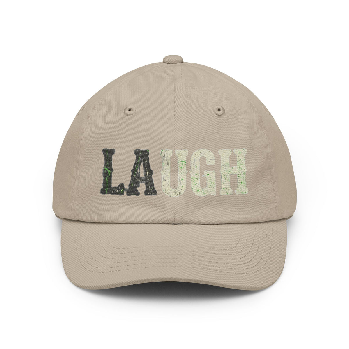 Color: Stone | Choose to Laugh Dad Hat — -C