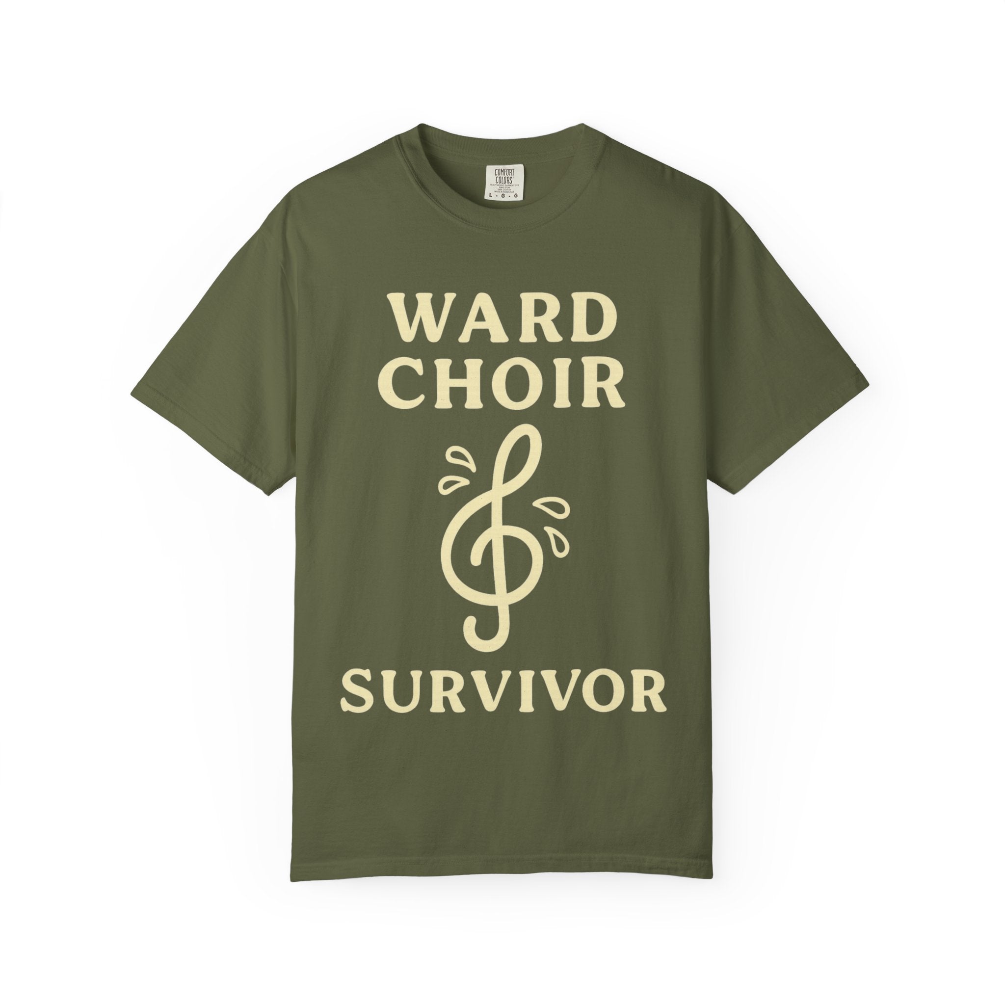"Ward Choir Survivor" Unisex Garment-Dyed T-shirt