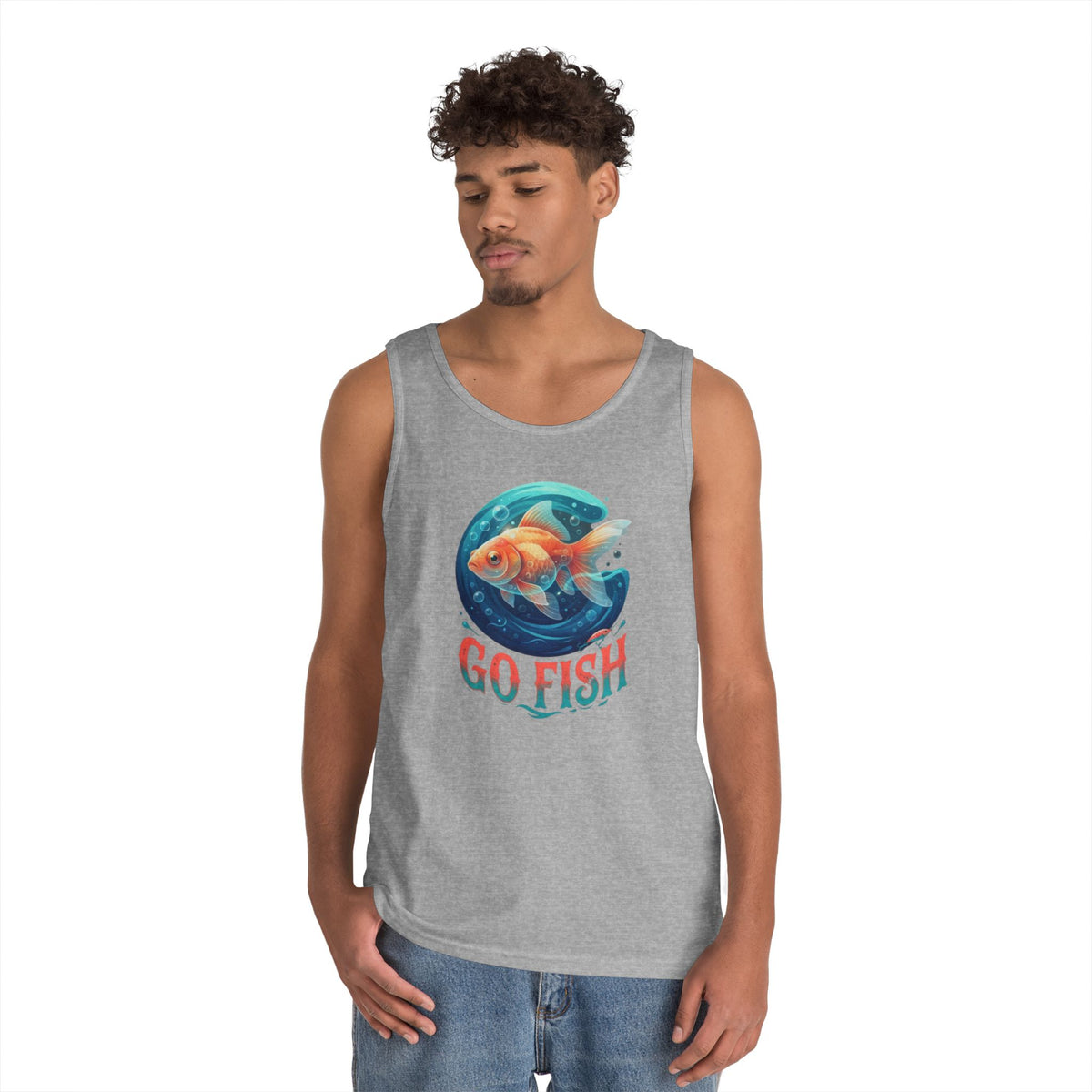 Color: Sport Grey | Go Fish Tank Top