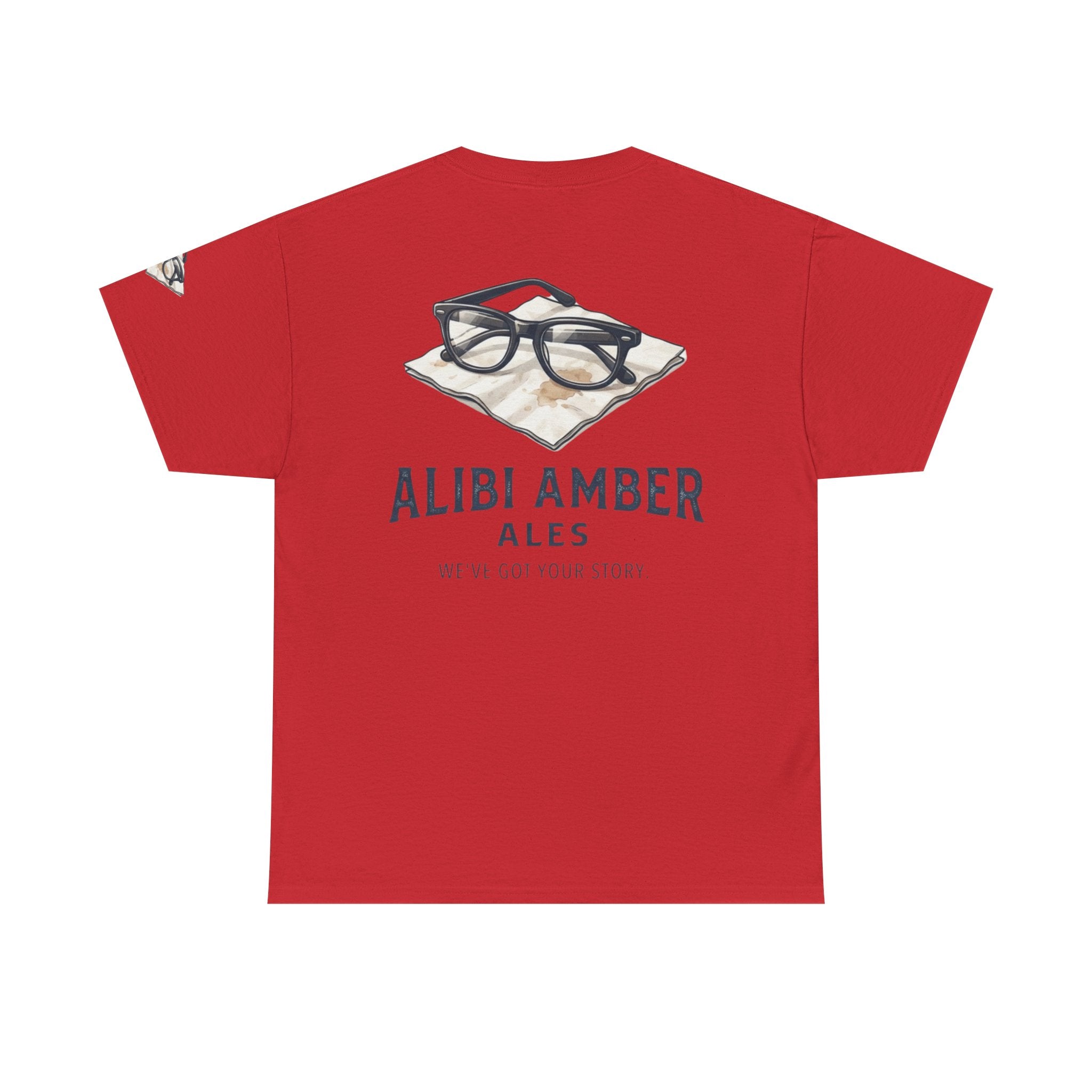 "Alibi Amber Ales" Premium Graphic Tee