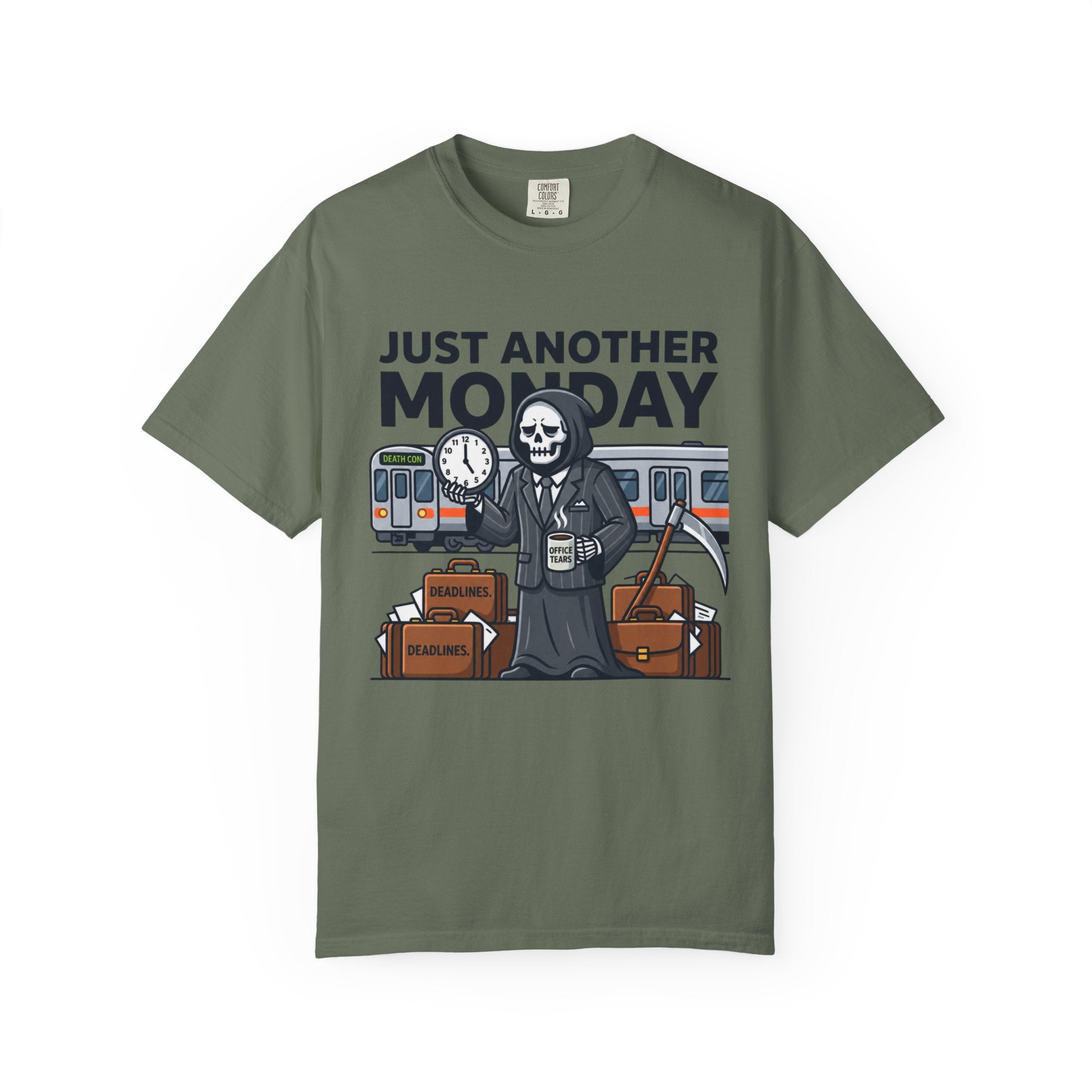 "Just Another Monday" Unisex Garment-Dyed Tee