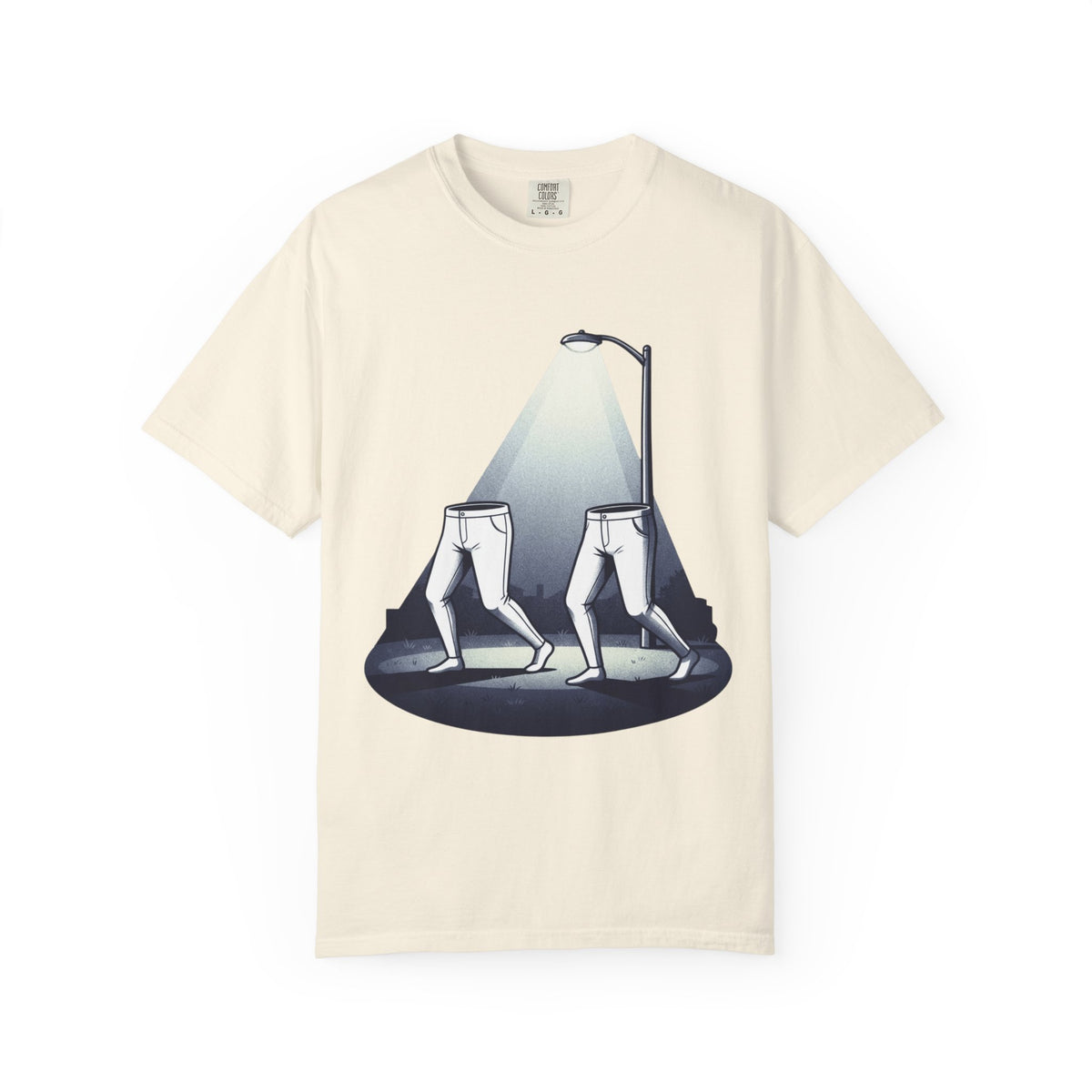 Color: Ivory | The Fresno Nightcrawlers (California, USA) Unisex Garment-Dyed Tee