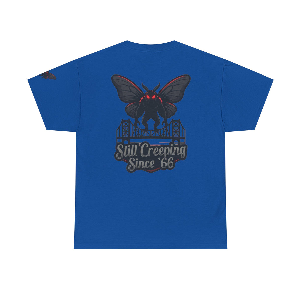 Color: Royal | Mothman (West Virginia, USA) Premium Graphic Tee