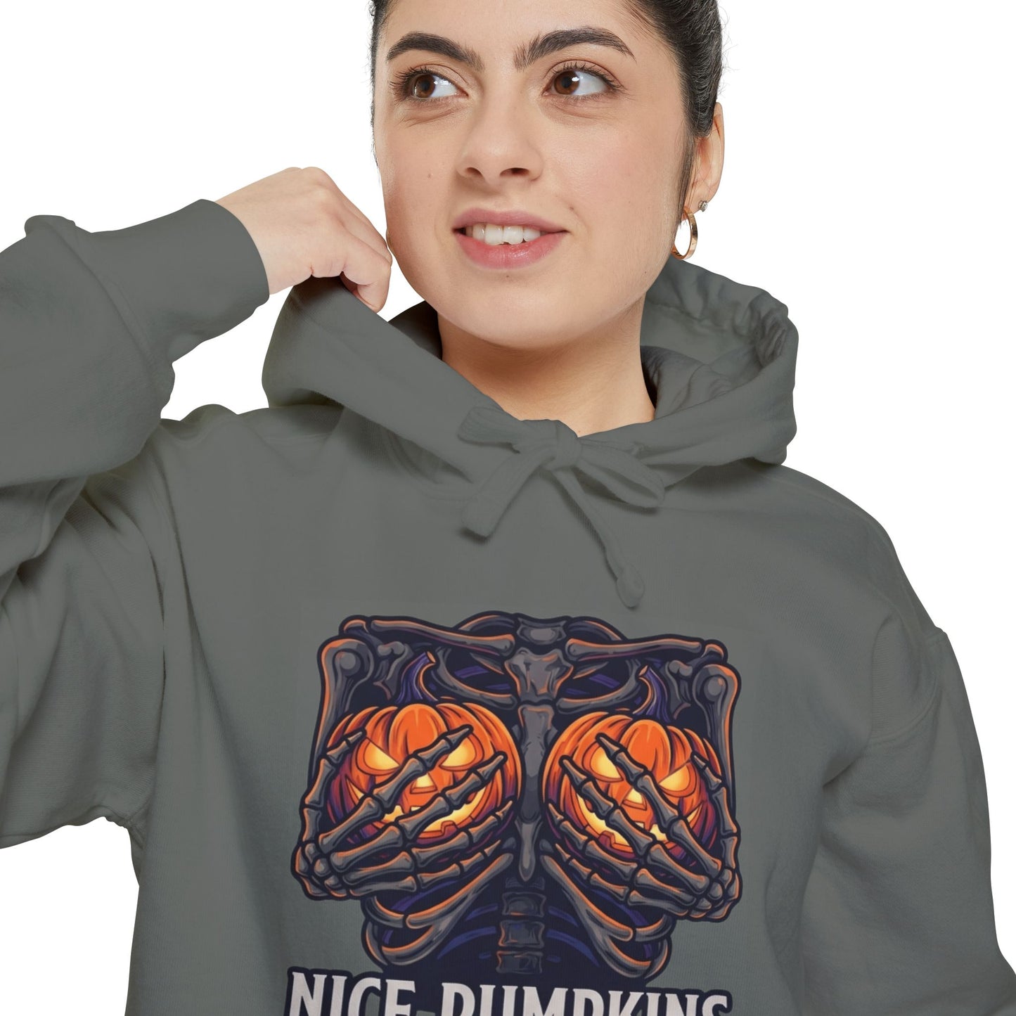 "Nice Pumpkins" Garment-Dyed Hoodie