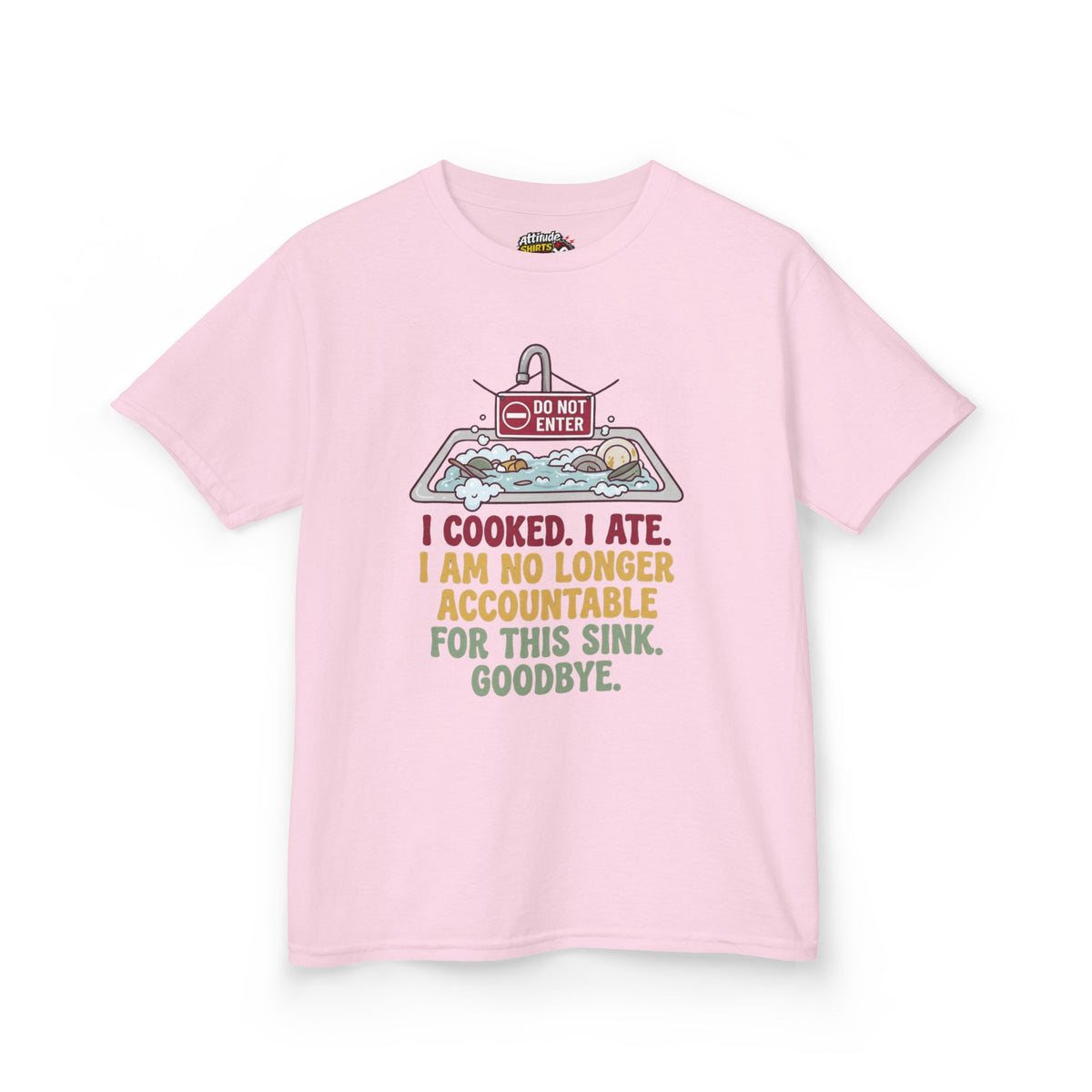 "I Cooked I Ate" Kids Tee