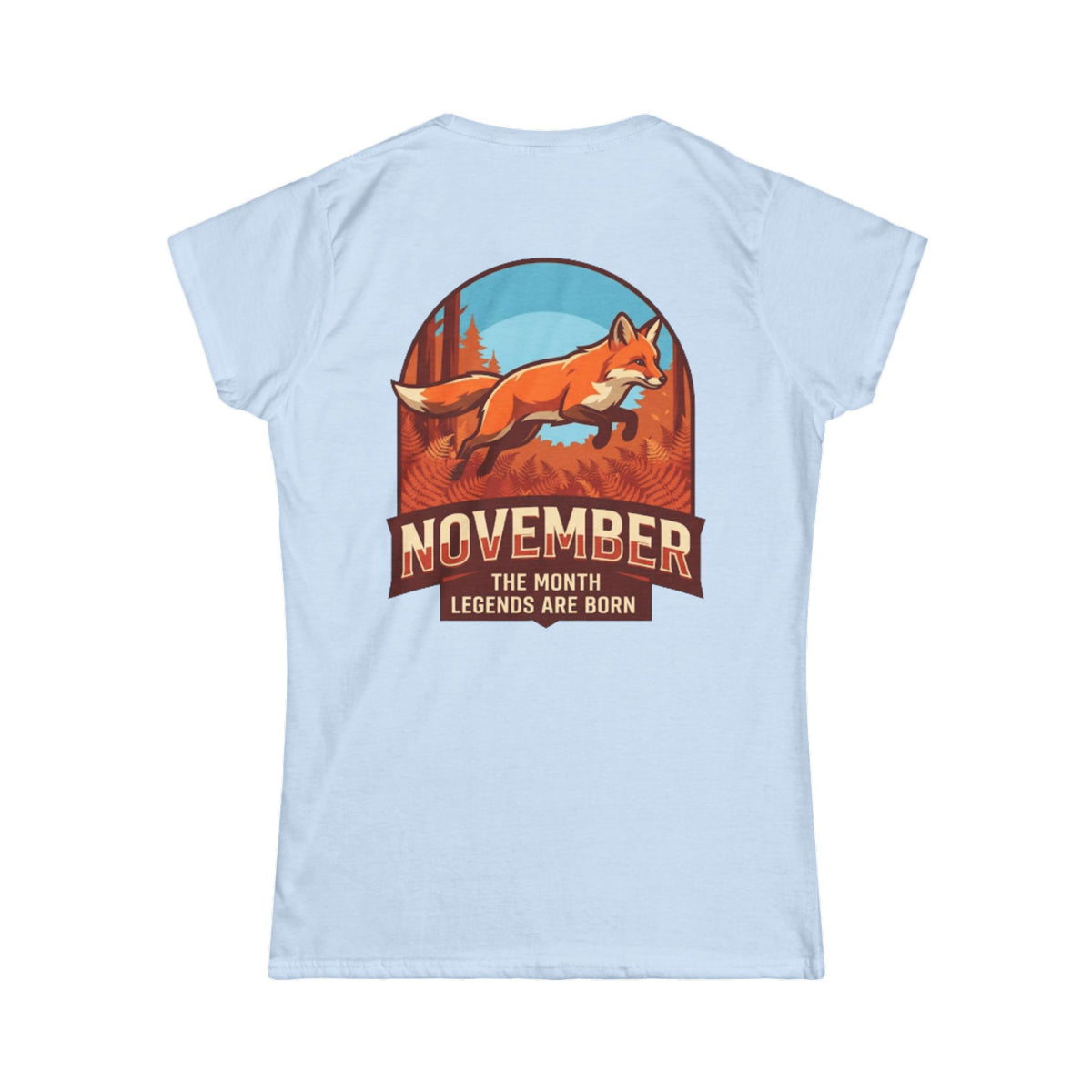 Color: Light Blue | November Legend Women's Tee