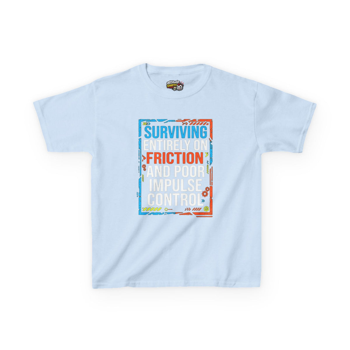 "Surviving On Friction" Kids Tee